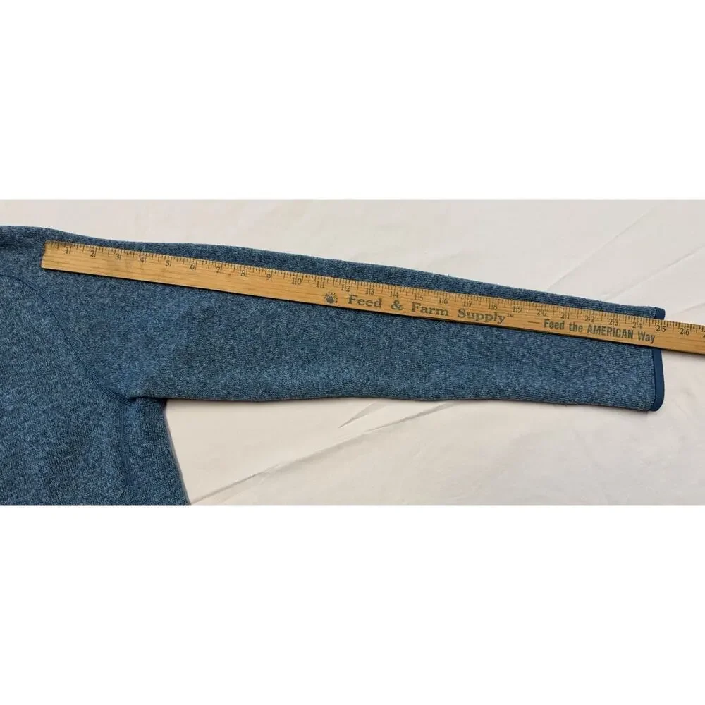 Patagonia Better Sweater 1/4 Zip Fleece Jacket Blue Men’s Size SMALL Gorpcore